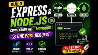 MongoDB Connection with Express | Simple API Tutorial (Step by Step) 🚀