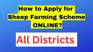 How to Apply for Sheep Farming Scheme in J&K Online | Govt self-employment schemes