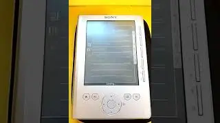 Ebay Sell: Sony PRS-300 w/ USB cable and Sleeve