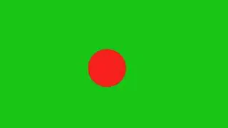 red circle scaling up¦motion graphic transitions¦green screen¦2