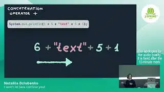 J-Spring 2024: I won't let Java confuse you! - Nataliia Dziubenko