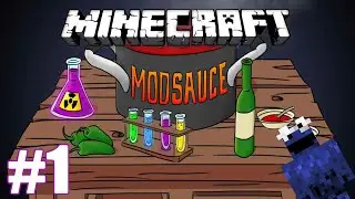 Minecraft Modsauce 1.7.10 LP - Episode 1: Getting Started!
