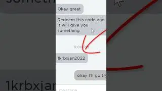 TOP SECRET CODE TO GET 1,000 FREE ROBUX...😱😳 
