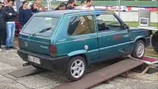 Fiat Panda banco a rulli