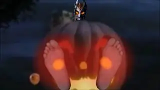 Ultrawoman Carmeara Tickled inside a Giant Pumpkin