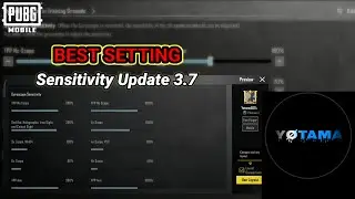 YotamaGoD Sensitivitas Terbaik PUBG MOBILE No Recoil | Update Pubg Mobile 3.7