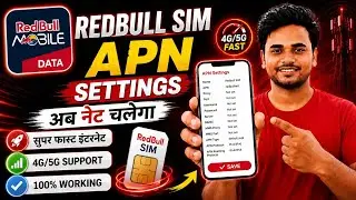 Red Bull SIM Internet Settings | Red Bull Mobile APN Settings 2026 | Redbull Access Points Settings 