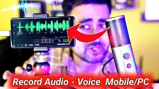 How To Record Voice For YouTube Videos On Mobile | How To Voice Over For YouTube Videos Mobile /PC