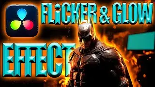 How To Use Glow & Flicker Effect in Davinci Resolve (Beginners)