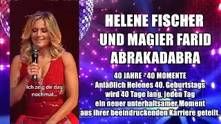 Helene Fischer & Magier Farid Abrakadabra…🪄😂 #helenefischer