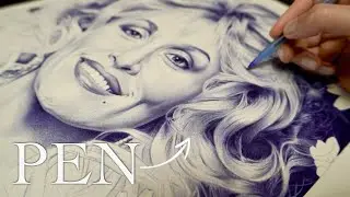 How to Draw Straight Hair with a PEN