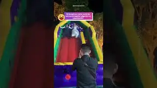 Já imaginou como seria ter um escorregador gigante no casamento 😂