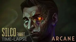 [TIME LAPSE] Silco Fanart | ARCANE