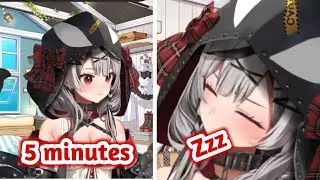 Chloe Falls A Sleep During The Stream!?!? [Hololive|Eng Sub]