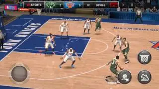 NBA LIVE MOBILE ALLEY OOP TUTORIAL!!!