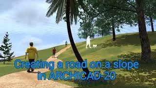 Creating a road on a slope/mesh in ArchiCAD by LAJ CAD_FORUM