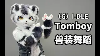 百万运镜！！！兽人翻跳女娃Tomboy！！#银碳 #兽装舞蹈 #furry