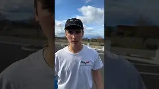 Corvette guy goes to cars & coffee