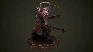 Artstation's Beyond Human entry turntable