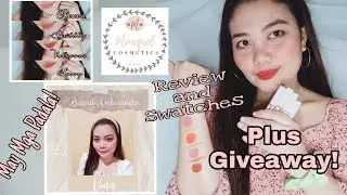 MIRAQUEL COSMETICS LIPPIE SWATCHES AND REVIEW PLUS GIVEAWAY! / MAY MGA PADALA! /VNALOPEZ