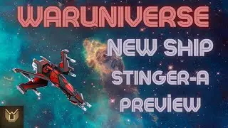 WarUniverse - New Ship STINGER-A Preview (Darkorbit 2023)