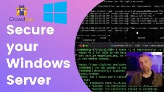 How to install CrowdSec on a Windows server to secure it