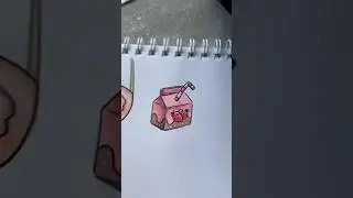 Клубничное молоко туториал