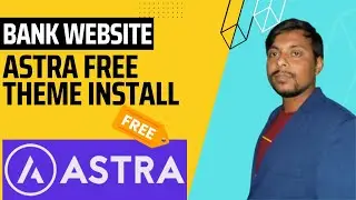 Bank Website with Astra Free them Installation WordPress