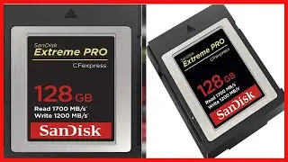 SanDisk 128GB Extreme PRO CFexpress Card Type B - SDCFE-128G-GN4NN