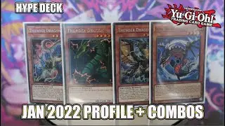 YUGIOH HYPE Deck Thunder Dragon Chaos + Basic combos