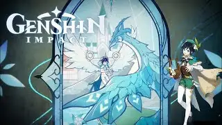 Genshin Impact Gameplay Walkthrough (PC) - Part 7 Following the weird Green Guy! (Venti)