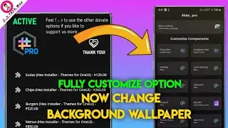 Hexpro add in Hex Installer -  Now customize Background Wallpaper & Many More Cool Features