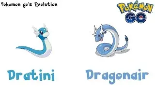 Pokemon Go's Evolution -  Dratini evolves into Dragonair