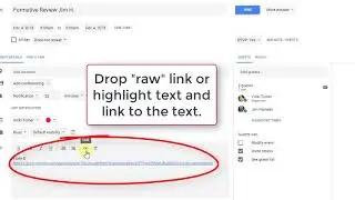 Add Doc Links in Calendar Invites