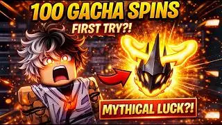 I Spent EVERYTHING on 100 Gacha Spins… (MYTHICAL?! 😱) | King Legacy