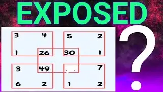 Tricks to Find a Missing number, in Urdu/Hindi | Math Puzzle Question