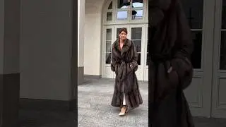 Самая трендовая шуба из меха Соболя 🔥 #шубаизсоболя #соболинаяшуба #собольмосква #собольшуба #шубы