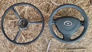 MTZ-50 steering wheel replacement