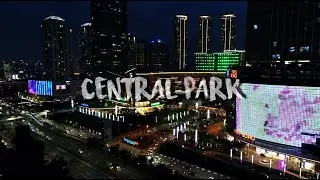 Central Park Mall Aerial View