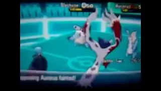 Pokemon X WIFI battle #1