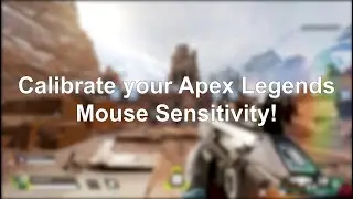 Find your Apex Legends sensitivity!
