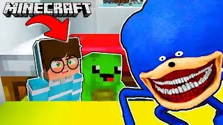 DENDY und BUFLO VERSTECKEN SICH vor SHIN SONIC TAPES UNTERM BETT in MINECRAFT!