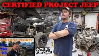 Another Piece of The Puzzle Added To This Jeep! New 4.7 H.O Installed and Driven!