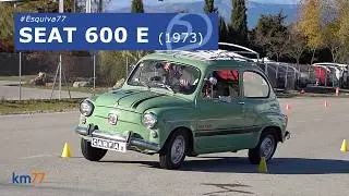 SEAT 600 - How does a car from over 50 years ago perform evasive maneuvers?