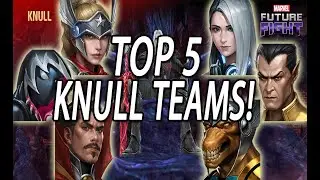 KNULL WORLD BOSS LEGEND!! TOP 5 TEAMS & 5 DAILY CLEARS I Marvel Future Fight