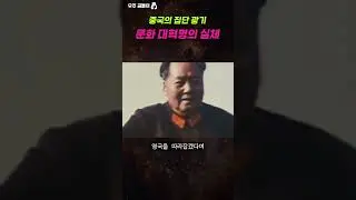 중국의 집단 광기 (ft. 문화 대혁명의 실체) #shorts