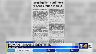 Human remains identified 30+ years after being found in Greenwood