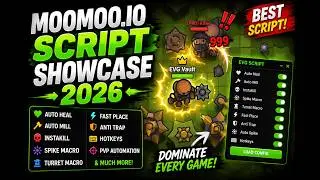 MooMoo.io Script Showcase 2026 | Best MooMoo.io Script | Auto Heal, Macro, InstaKill, Auto Mill