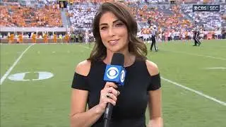 Jenny Dell | Tennessee vs Florida 2022 | CBS College Football Sideline Reporter