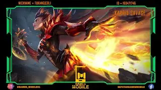 Mobile Legends Bang Bang Indonesia Karrie Savage Tukang|Coli